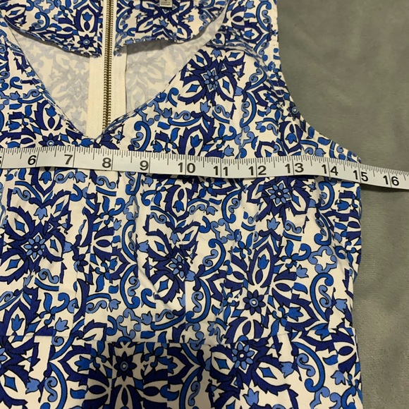 🌟 Milly for Design Nation Blue A Line Dress EUC Sz 4 - Picture 2 of 6